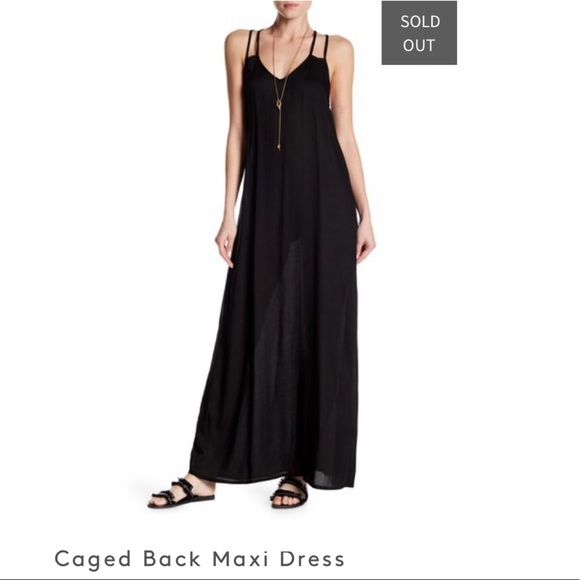 SALE ‼️ Boho Me | Caged Maxi Dress - Picture 4 of 5